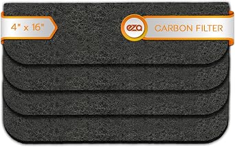 RV Premium Charcoal Activated Carbon Fiber Air Conditioner Filter - 4" x 16" Air Duct AC Carbon Filter Replacement for RV AC Coleman Mach 2 Pack