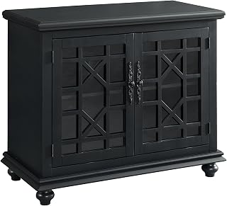 Martin Svensson Home Small Spaces TV Stand 2-Door Accent Cabinet, 38