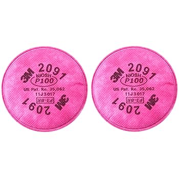 3M Filter 2091 (12 パック) Amazon.com: 3M 2091 Particle Filter (Pack of 6 Pairs)