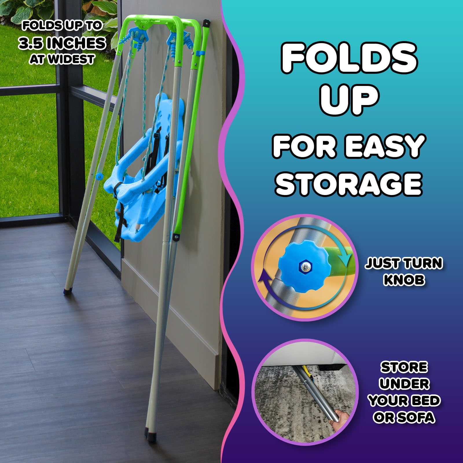 Amazon.com: Sportspower FNS-004 My 1st Toddler Swing - Heavy-Duty
