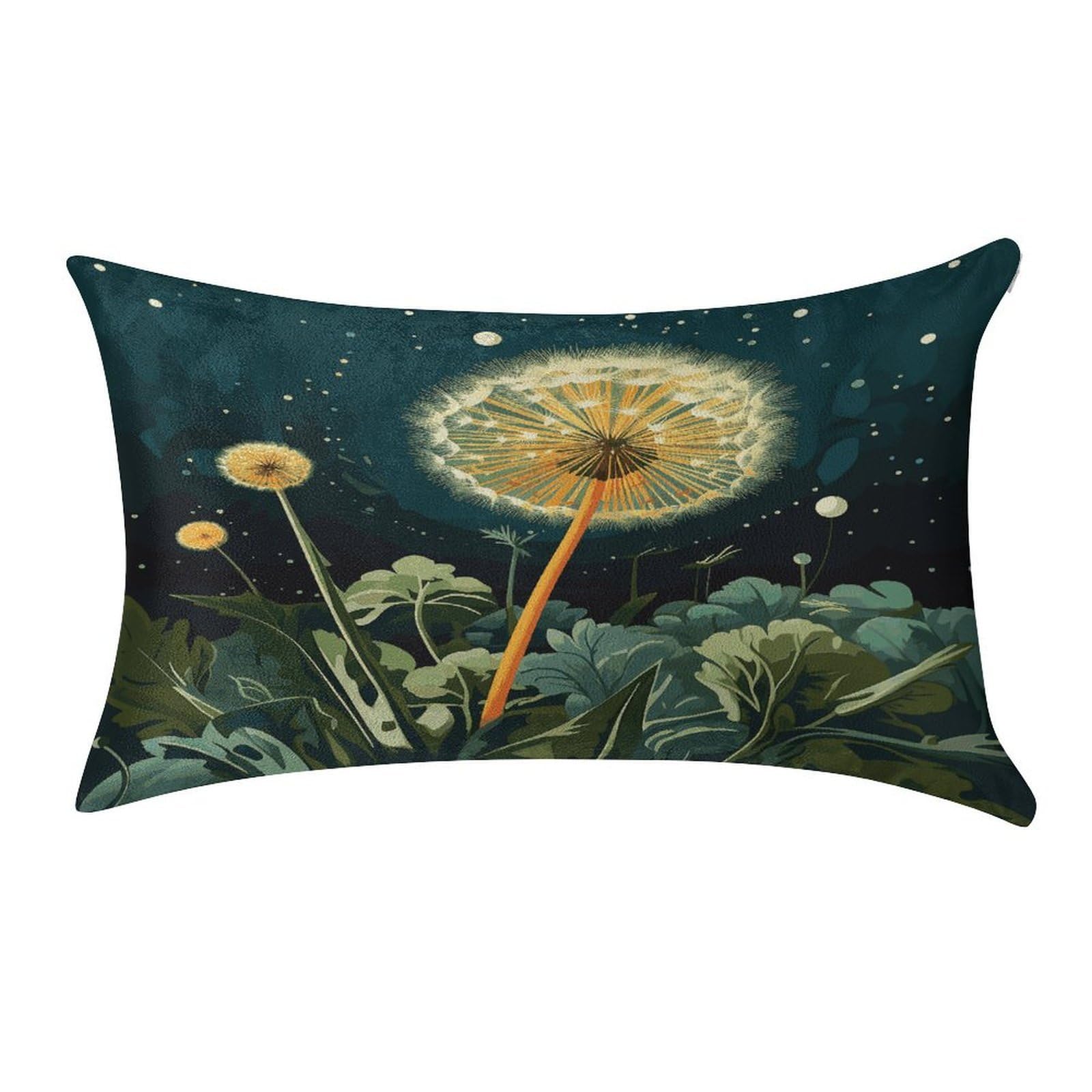 Btcowzrv Style Dandelions At Night Pillow Cover Pillow Case Pillowcase