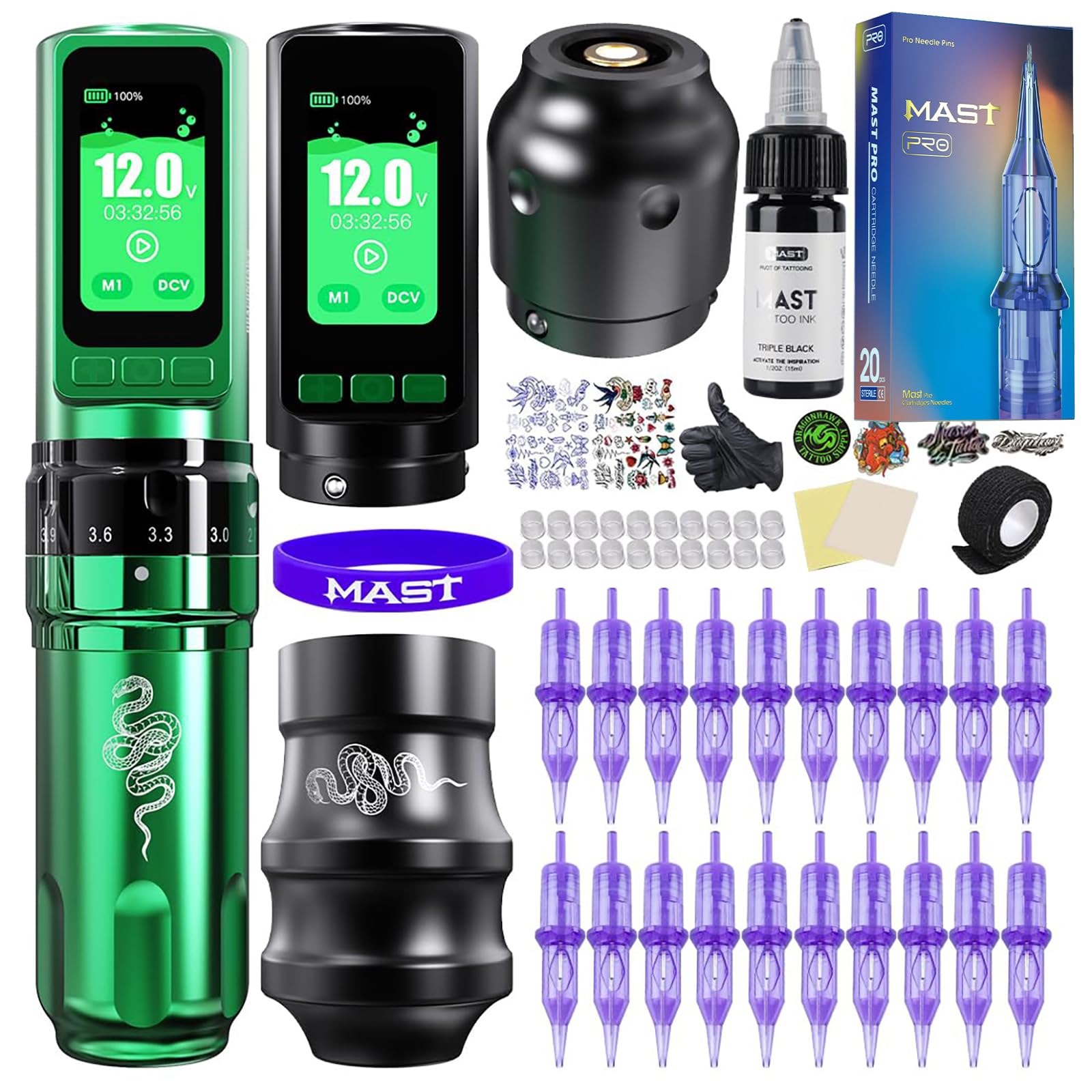 Amazon.com: Mast Tattoo Gun Pen Machine, Fold Pro Cordless Year of