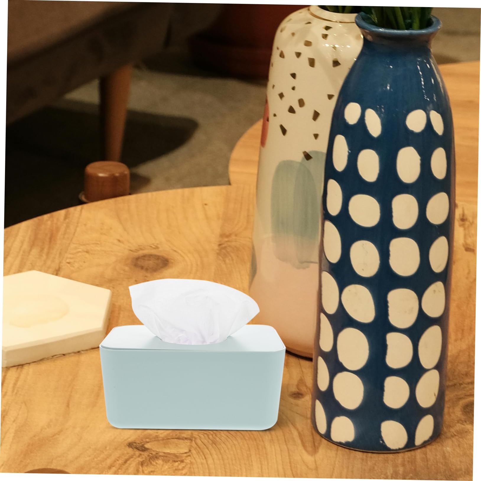Mipcase Contenedor Toallitas Estuche Antideslizante Para Baño y Secadora Para Pañuelos Duradero