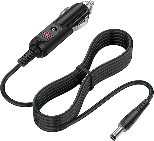Adaptador de coche de 12 V para todos los Comfier Cuello Back masaje cojín encendedor de cigarrillos adaptador cargador de coche