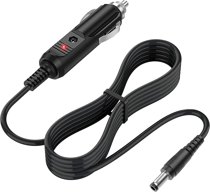 12V Car Adapter for All Comfier Neck Back Massage Cushion Cigarette Lighter Car Charger Adapter