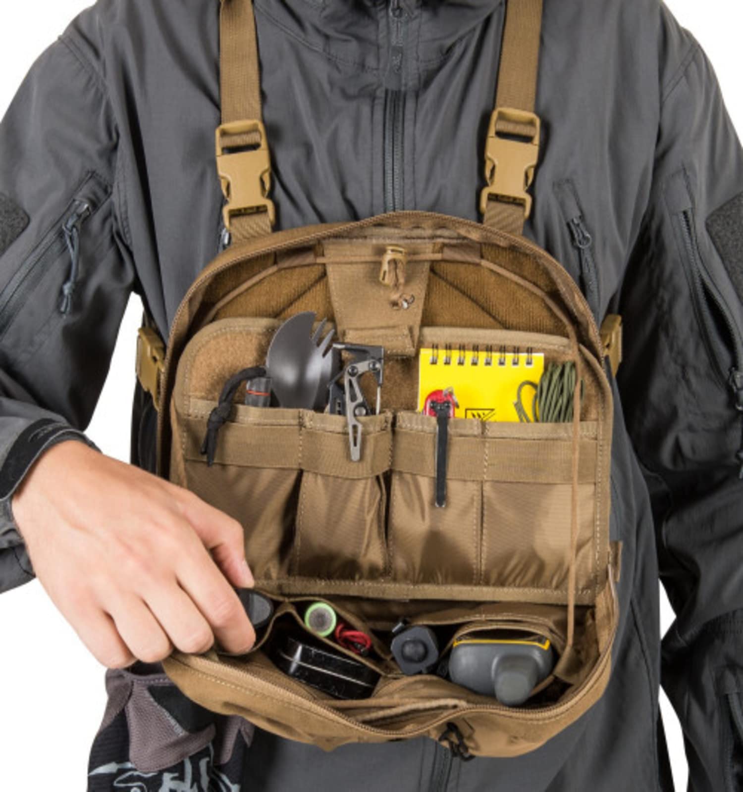 Helikon-Tex Chest Pack Numbat® Earth Brown / Clay B (TB-NMB-CD-0A0BB)