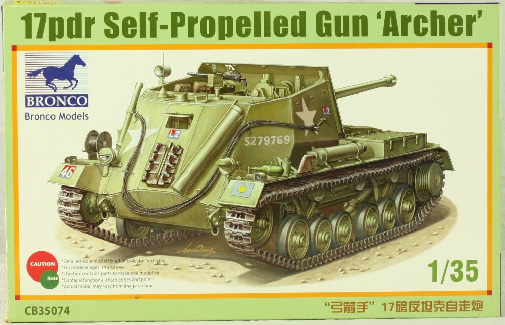 レア☺】ブロンコモデル 1/35 25ポンド自走榴弾砲 ビショッブ 【公式通販】