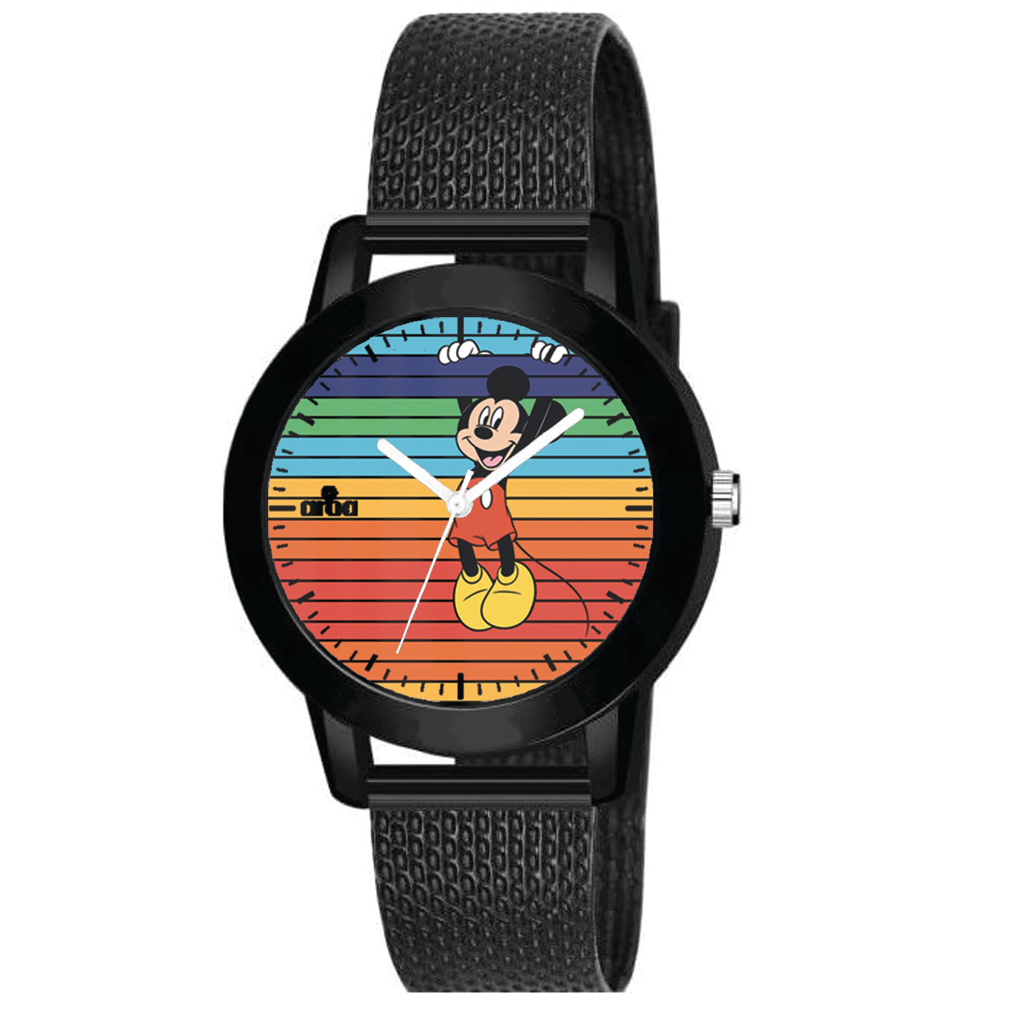 AROA Watch New Watch for Apple Watch Mickey Mouse Kids Model : 310 Black Metal Type Rubber Analog Watch Black Dial for KidsStylish Watch for Boys (B0C2PTJ3W1) Amazon Price History, Amazon Price Tracker
