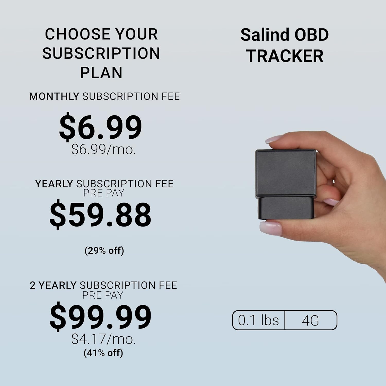 salind obd gps tracker for vehicles 4g lte permanent battery via connection to obd 2 real time tracking device for cars trucks fleets full glob