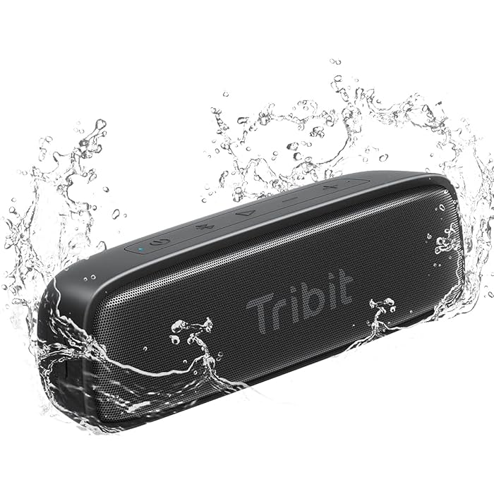 Buy Tribit Portable Bluetooth Speaker, HiFi Stereo Loud Sound