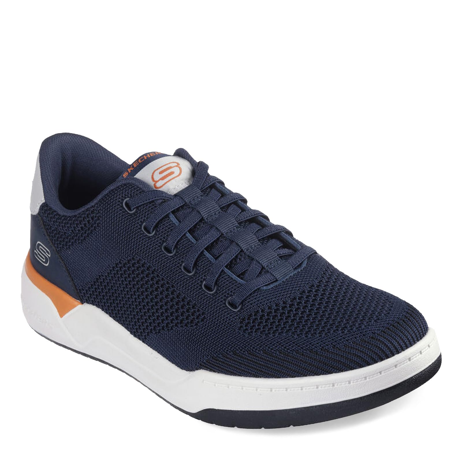 Skechers Men's Corliss-Dorset Sneaker, Bleu Marine, 41 EU