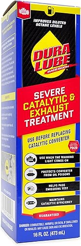 Miniatura 2 de Paquete de 2 aditivos de combustible limpiador catalítico severo para tratamiento de escape 16 onzas líquidas paquete combinado de 2 unidades