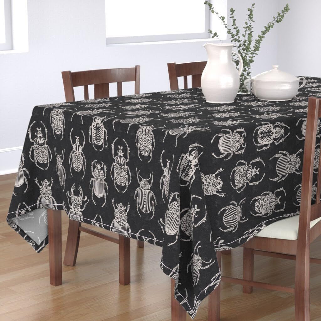 Amazon.com: ZiGiuCHI Dark Academia Tablecloth - Dark Academy Beetles ...