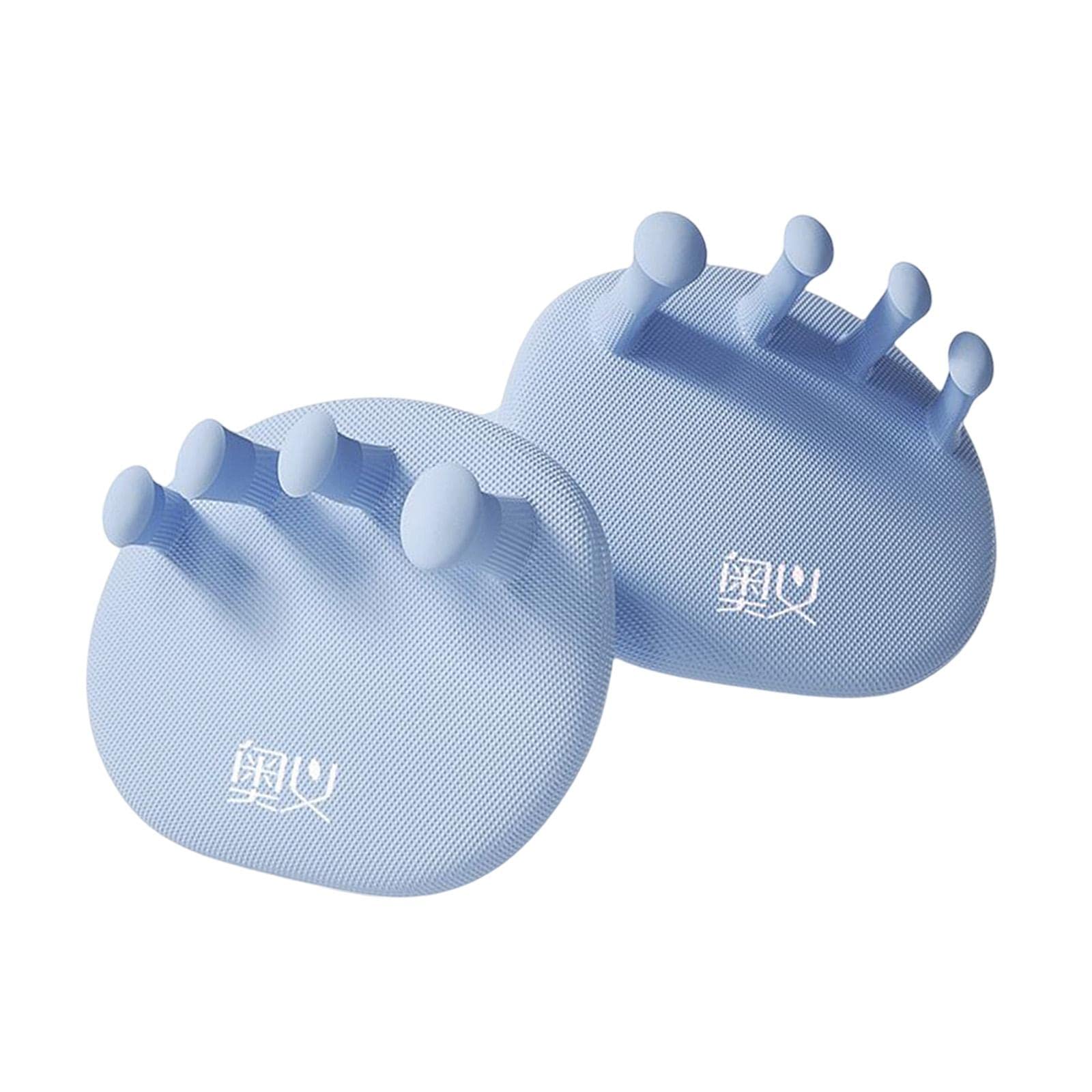 Separadores de Dedos para Pies Separación Juanetes Entrenador de Arco Separador de Dedos Material TPE Blando Ergonómico Práctico para, Azul