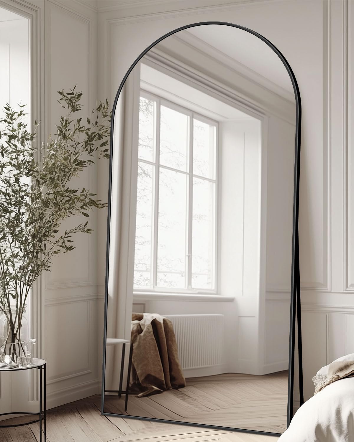 Photo 1 of Coomily 78"x38" Arched Floor Mirror