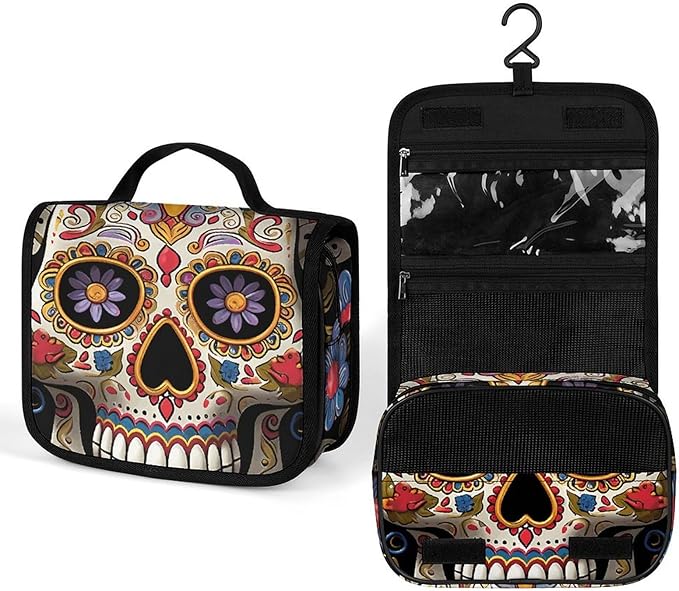 A Gym Artifact, The Canvas Sugar Skulls Printed Yoga Storage Bag Is Durable, Wear-resistant And Does Not Strangle Shoulders. It Is Suitable for Both Men And Women