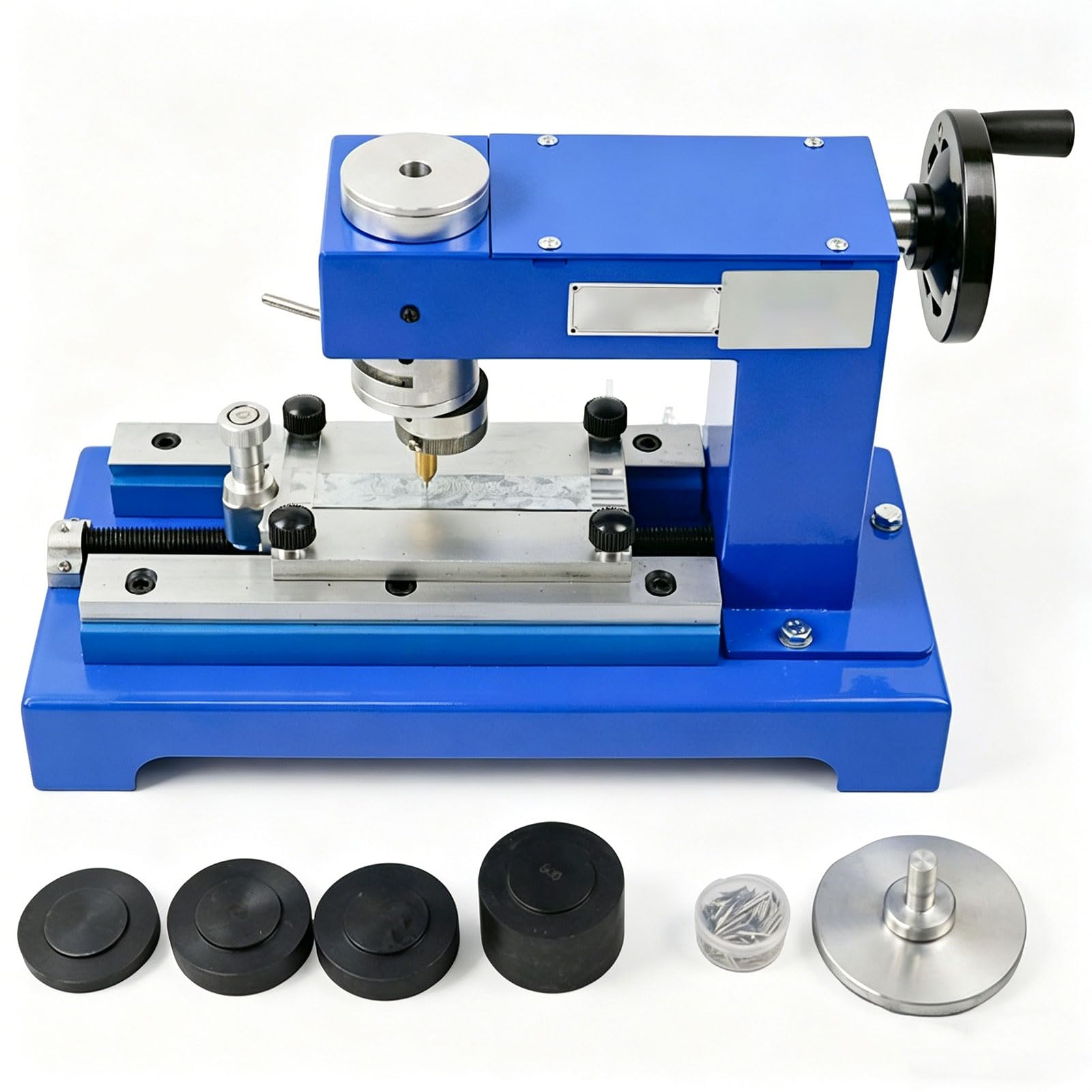 Probador de adherencia de película de pintura, método de trayectoria circular manual con 4 pesos, carrera de 80 mm para evaluación de adherencia de superficie de revestimiento, diámetro de 0 a 10,5 mm