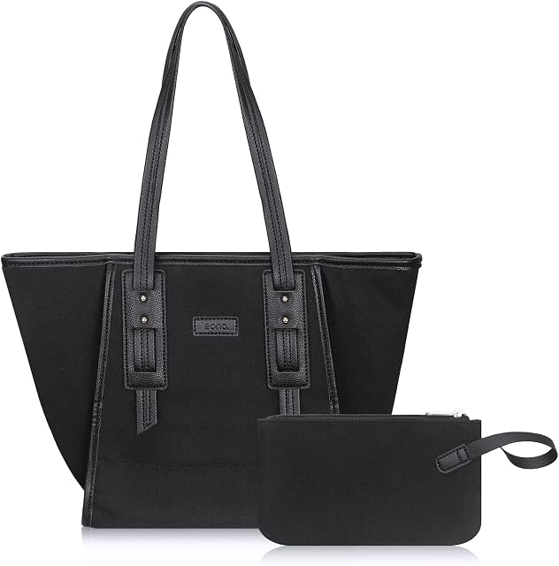 Amazon Brand - Eono Women Handbags, Fashion Handbags for Women - Womens Large Tote Bag with Purses, Shoulder Bags for Women, Purses for Women, 2pcs Purses Set