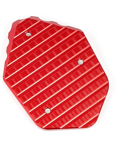 Miniatura 2 de SHATKA Para MT07 MT-07 2014 2015 2016 2017 2018 2019 2020 2021 2022 2023 Soporte lateral Ampliar Soporte de extensión de placa Pad Trípode extendido