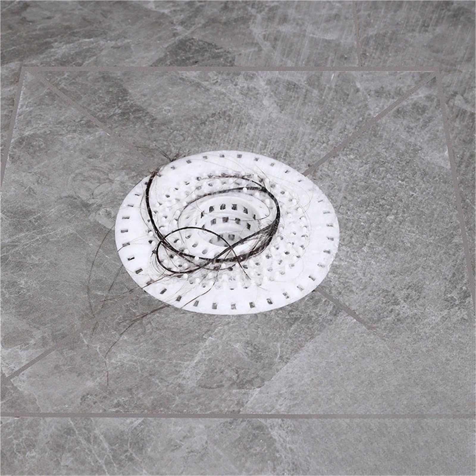 Filtro de Fregadero Cocina, Filtro for el Suelo la Ducha, colador Drenaje Silicona, coladores, recogedor Pelo for baño, 5 uds para Bañera,Ducha
