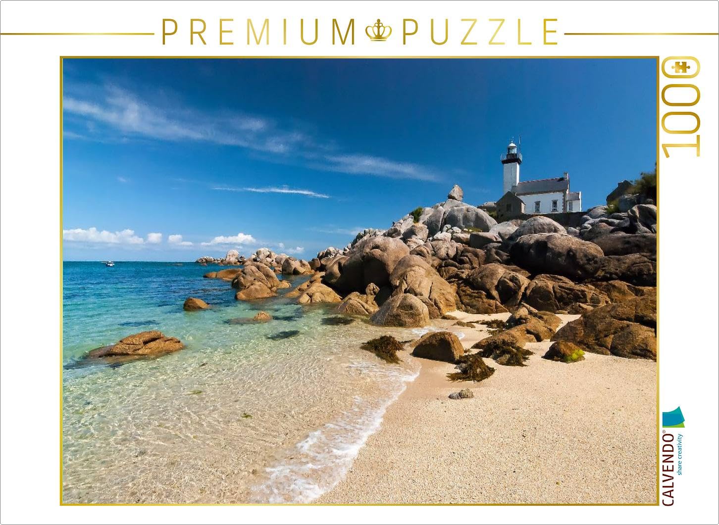 CALVENDO Puzzle Une Image du Paysage du Calendrier Breton 1000 Pieces 64 x 48 cm from Klaus Hoffmann