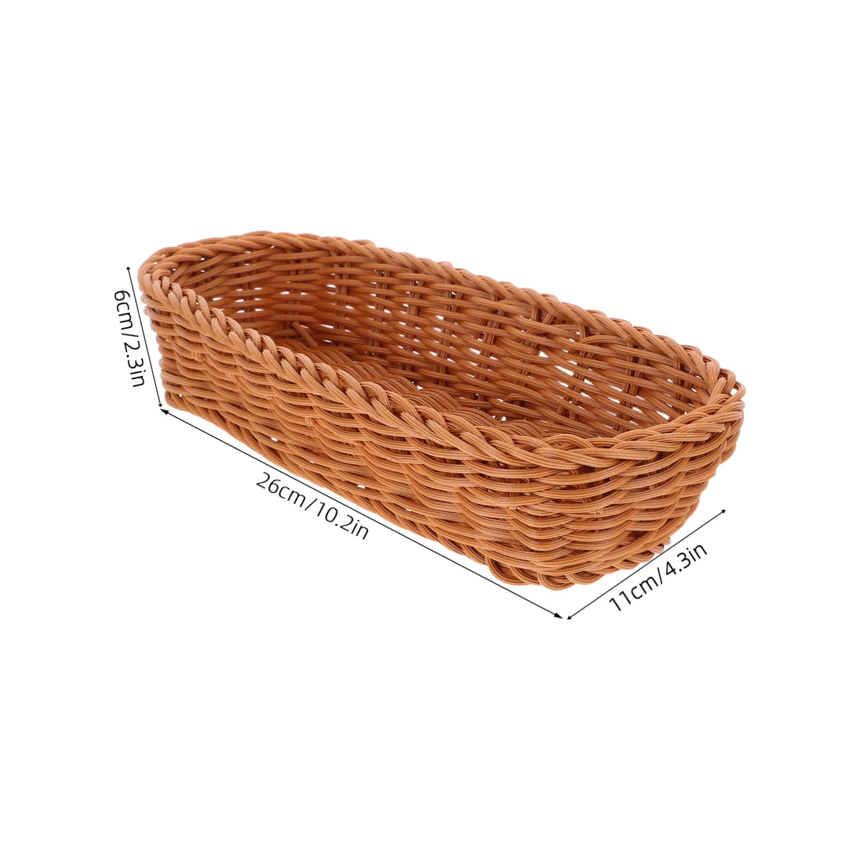 TOYANDONA Cesta para Cubiertos de Plástico PP Rectangular Compacta y Reusable para Almacenamiento de Palillos y Utensilios en Cocina