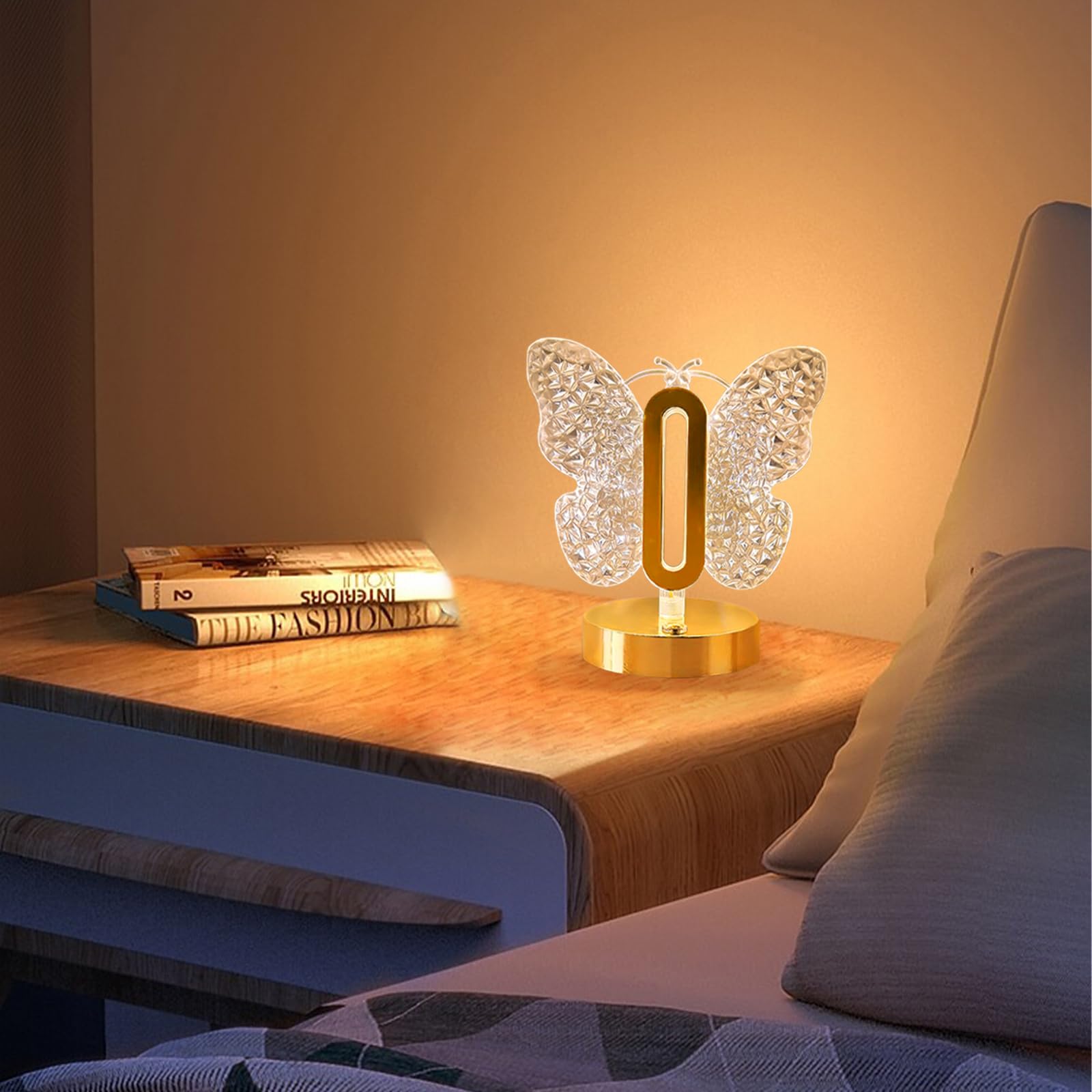 Aslanka Luce LED Farfalla Luminosa, Regalo Compleanno, Decorazione Camera Bambini - Foto 9