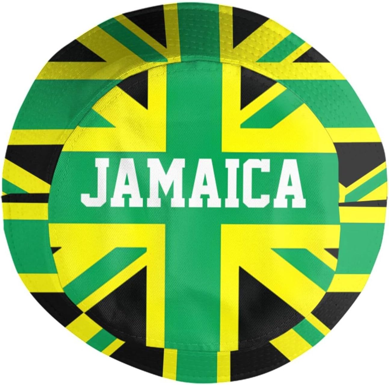Jamaica Bucket Hat for Men Women, Unisex Jamaica Flag Hat Outdoor Beach Sun Hat Summer Fisherman Cap - Image 4