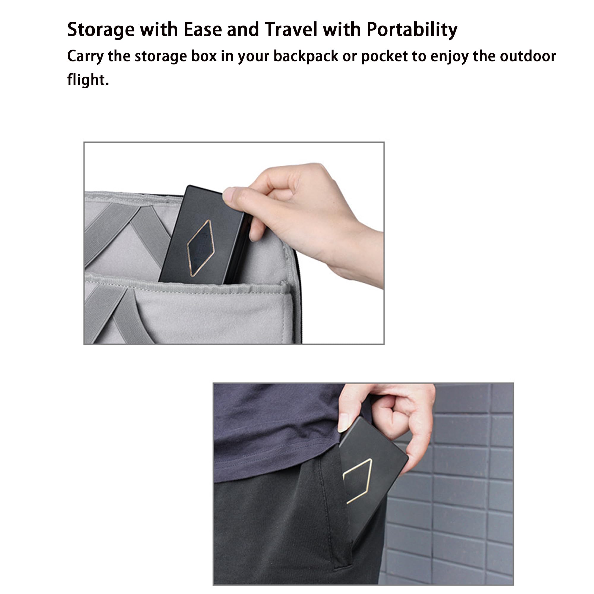 CERFFOOL Propeller Storage Box Case for DJI Air 3S 3 Mavic 2 Drone Accessories - Image 3
