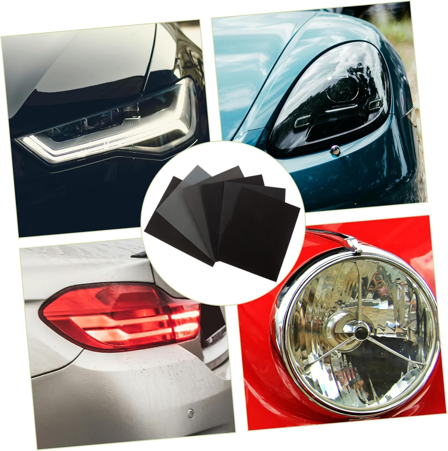 Sandpaper,Sandpaper for Assorted Sandpaper Set for Headlight Restoration Wet Dry Auto Sand