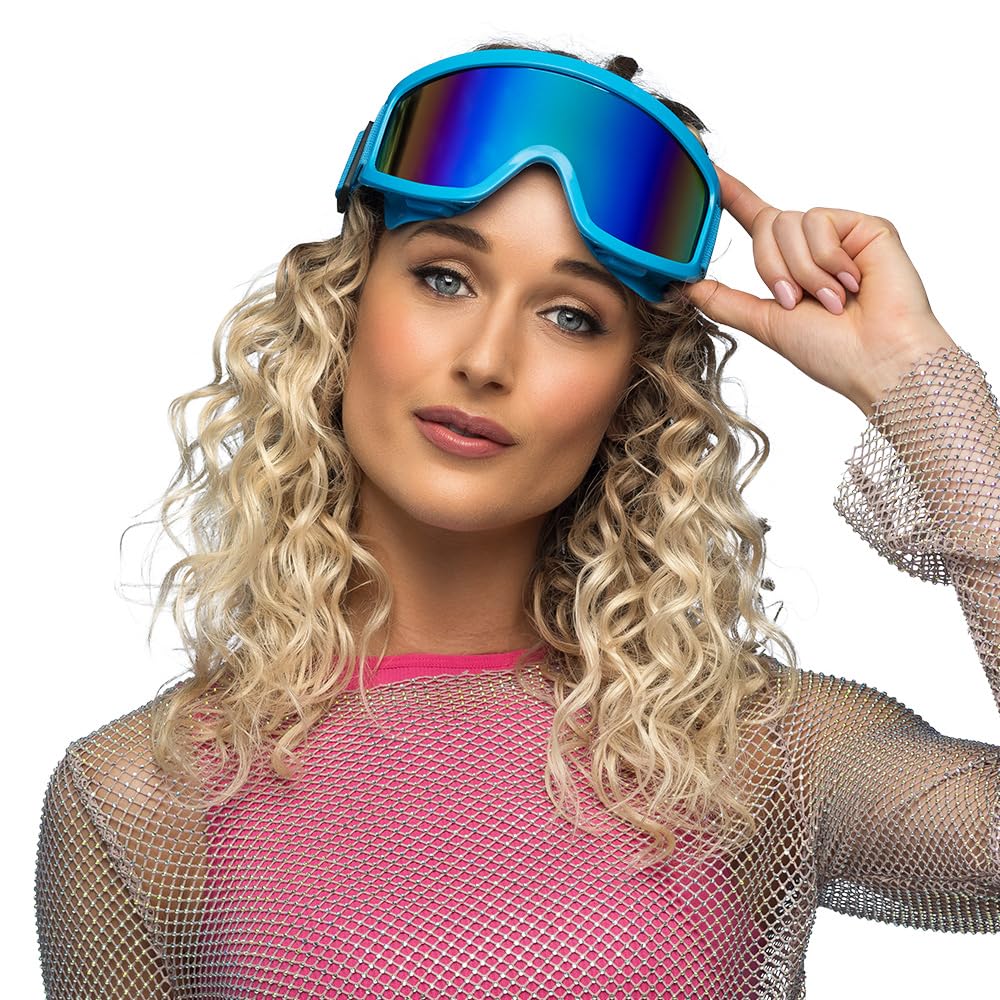 Boland - Gogle narciarskie do przebrań i na imprezy, stylowe gogle na festiwale, karnawał lub imprezy tematyczne apres ski