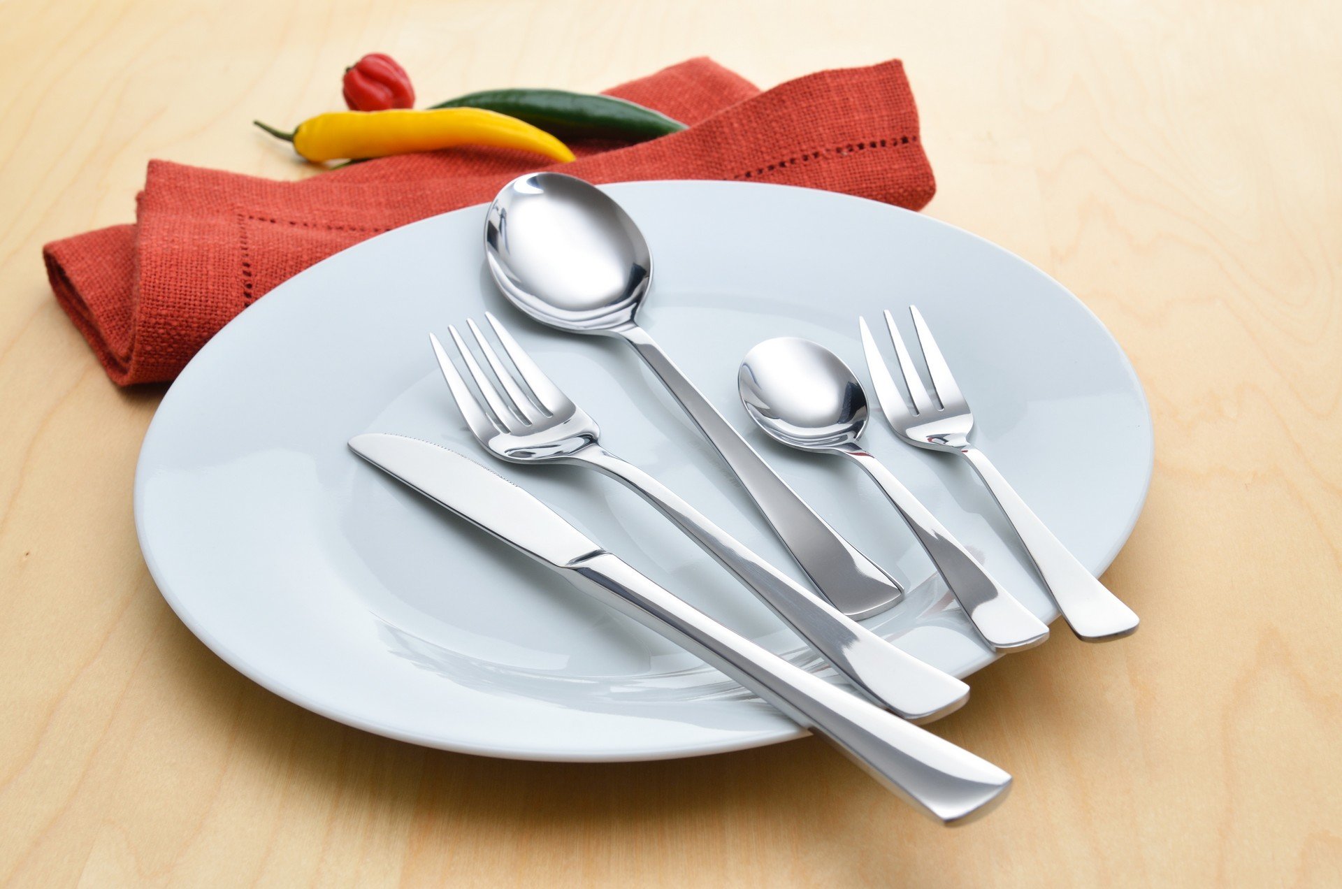 Sola Nordica Satin Bestekset - 6 Persoons / 50 Delig