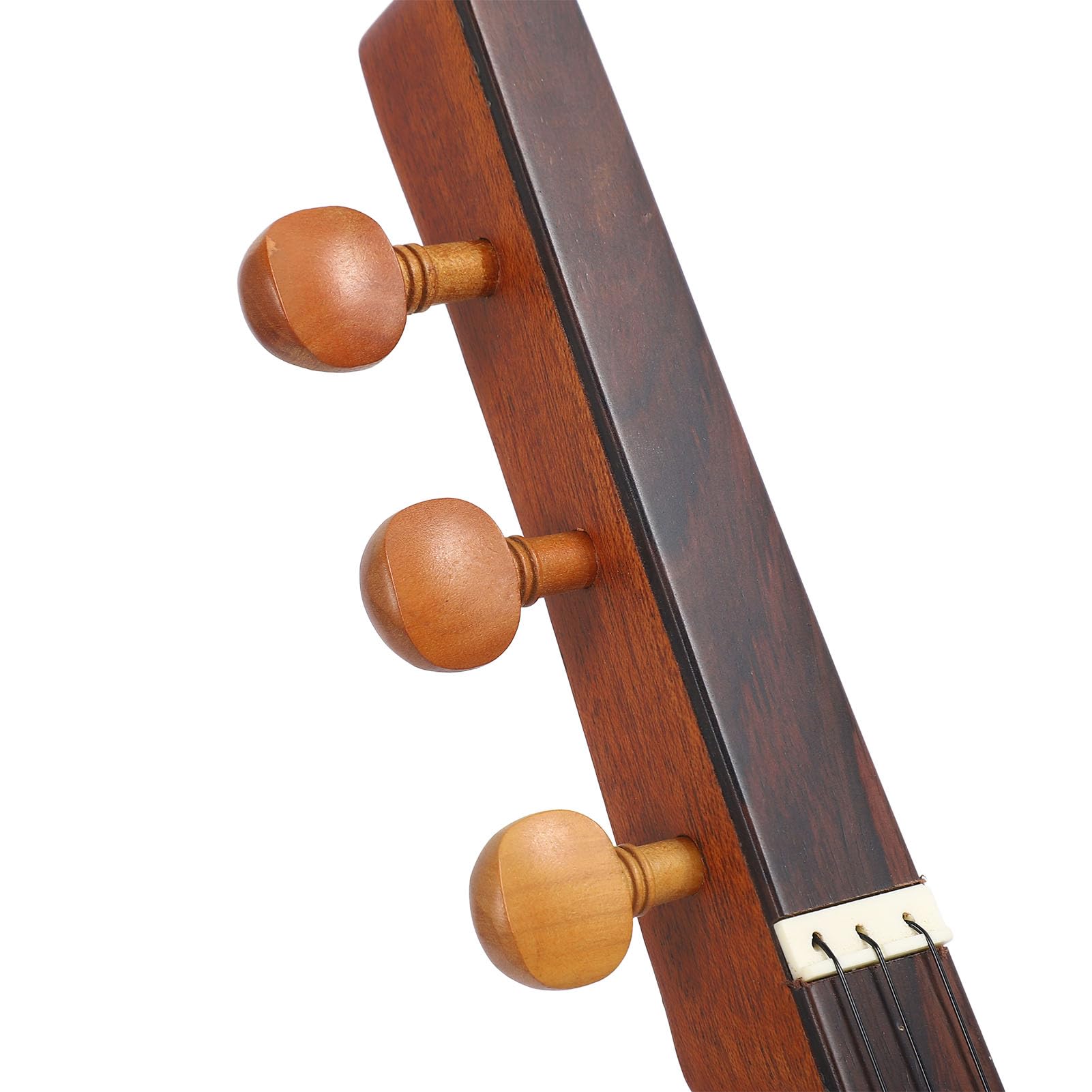 Dulcimer, Tragbare 3-saitige Fichte-Mahagoni, Saiteninstrument, Praxis-Performance for Musiker und Anf?nger