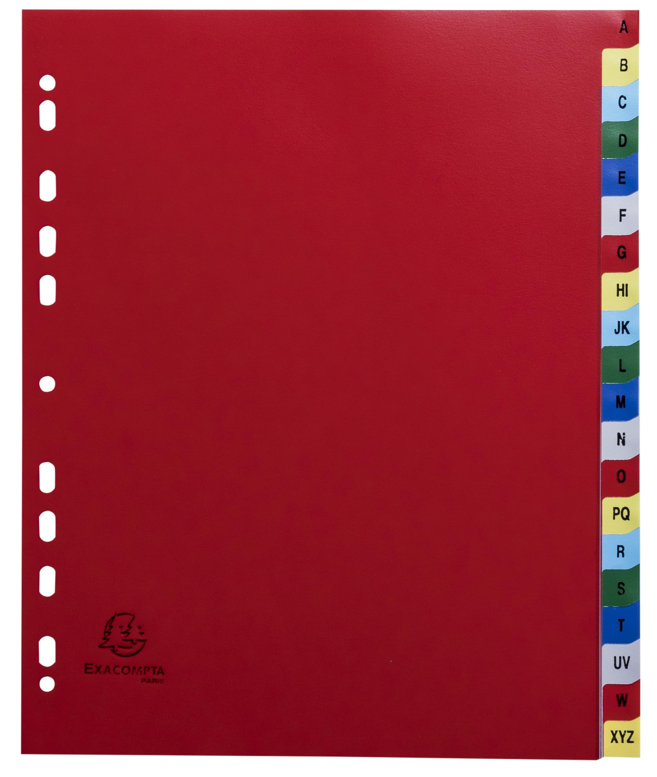 Exacompta - Ref 54391E - PP Opaque Ring Binder - Suitable For Storing A4+ Documents, 2 O-Rings, 40mm Spine, Made From Polypropylene, Spine Label - Black