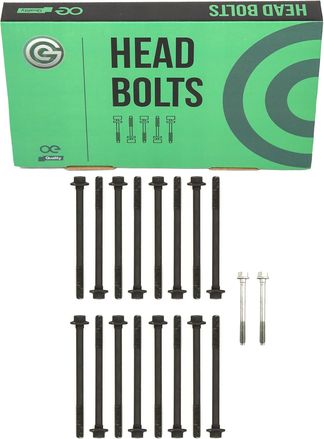 Evergreen SA-9761218309 Head Gasket Set Head Bolts Compatible with/for 12-16 Buick Cadillac Chevrolet 3.6L DOHC
