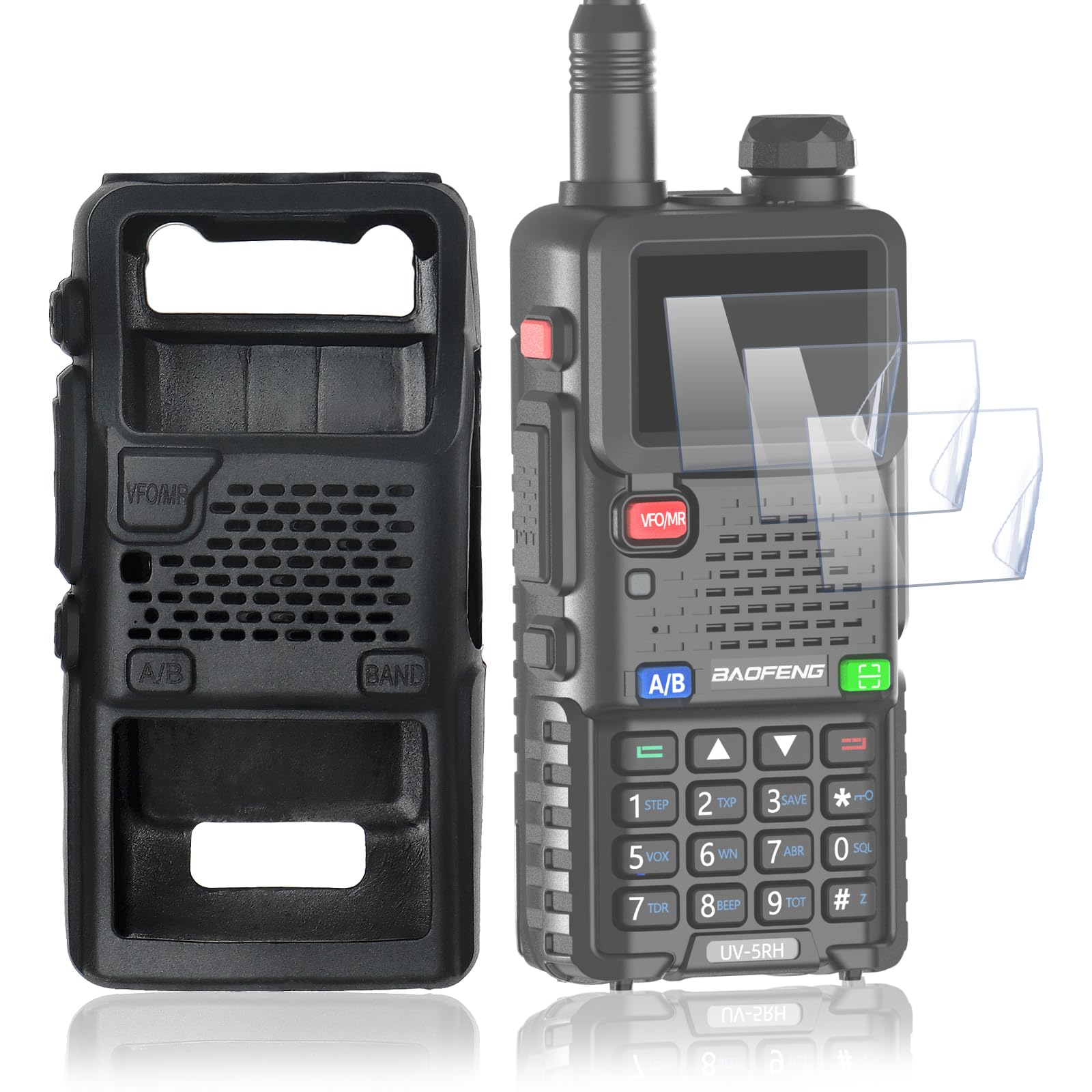 SustVita Walkie Talkie beschermhoes met geïntegreerde digitale