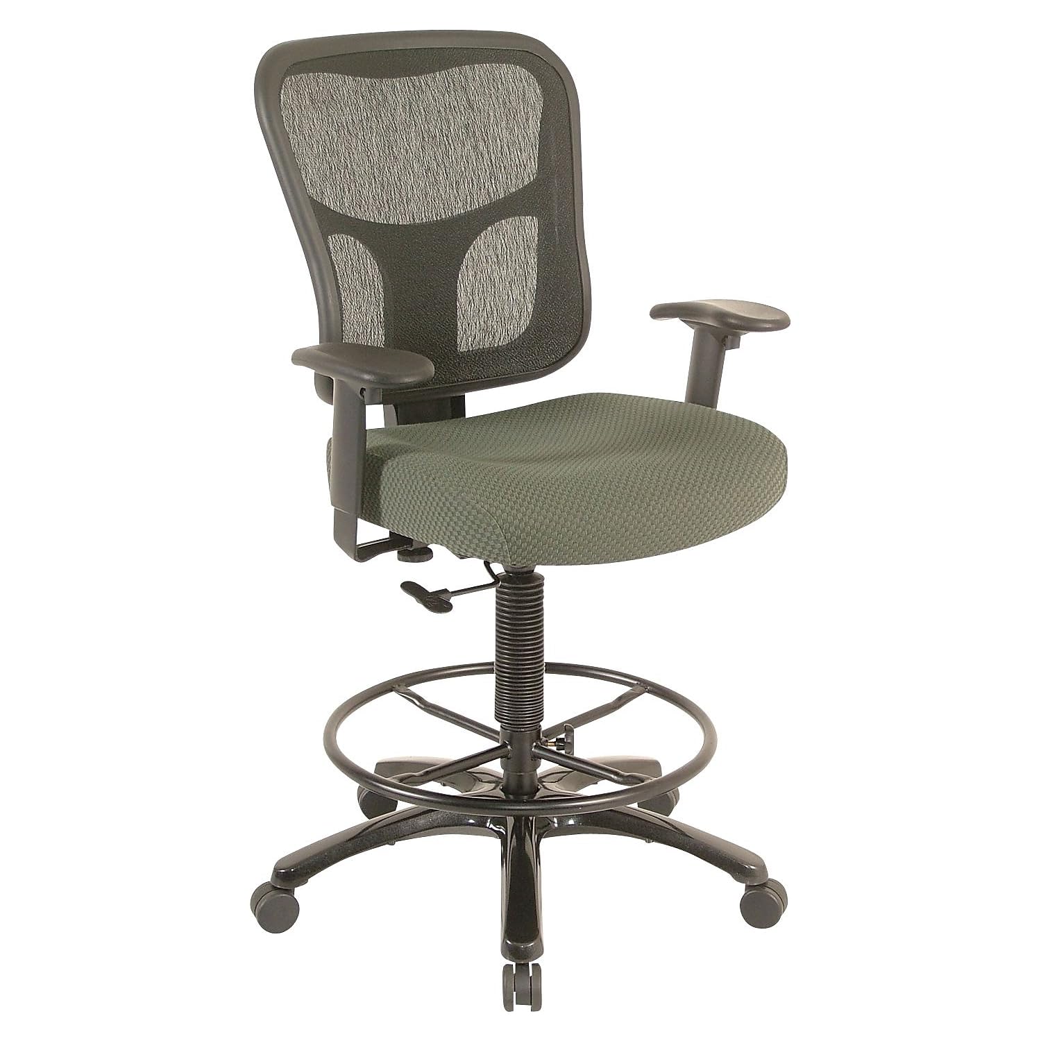 Amazon.com: Tempur-Pedic TP8200 Ergonomic Fabric Mid-Back Drafting