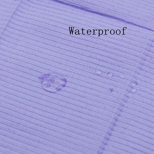 Baberos dentales desechables e impermeables, 125 baberos para tatuaje, impermeables, baberos para pacientes (morado) Baberos dentales desechables e impermeables, 125 baberos para tatuaje, impermeables, baberos para pacientes (morado)