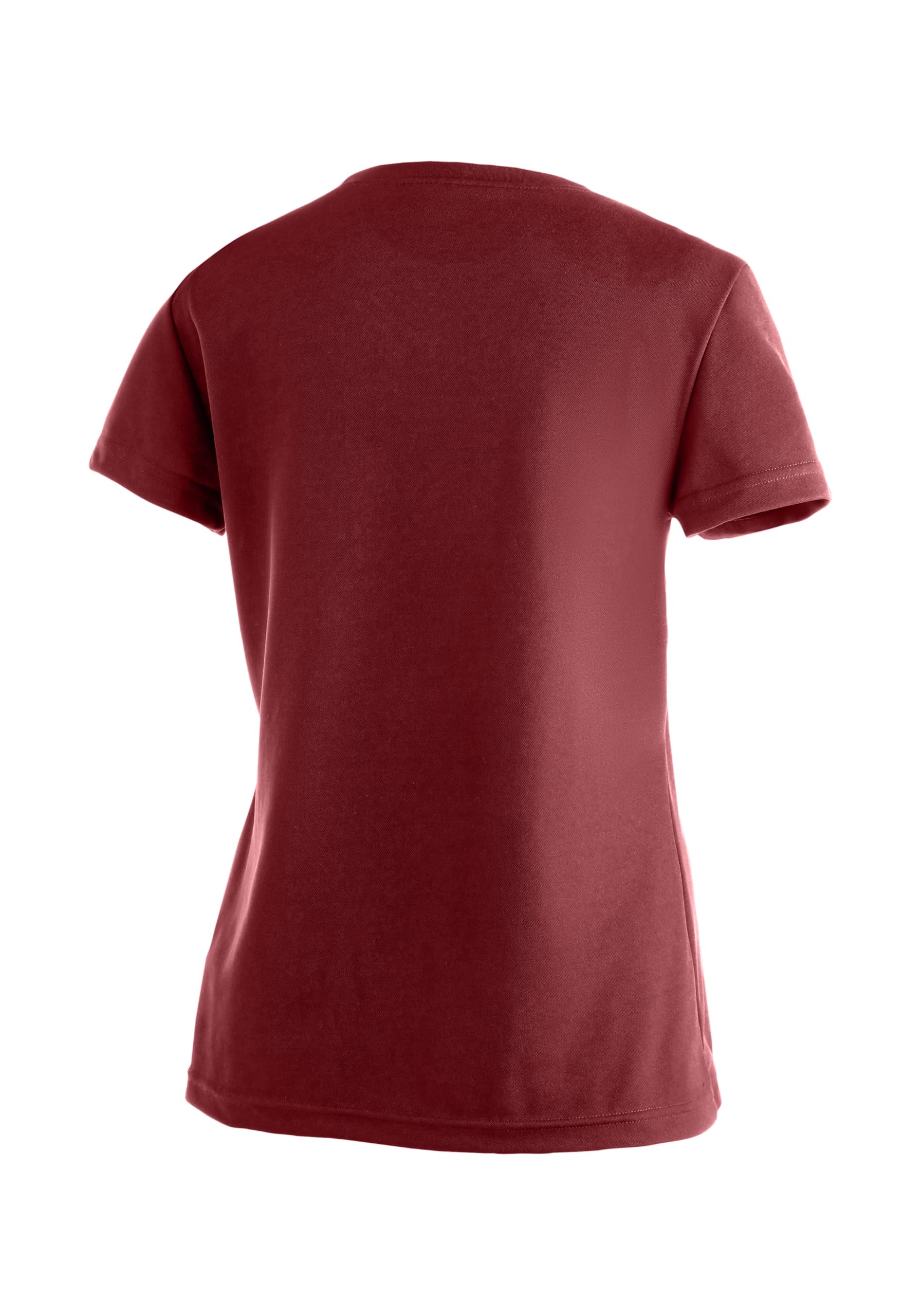 Maier Sports Waltraud, Damen T-Shirt, Funktionsshirt mit Rundhals für Wandern und Freizeit, dryprotec Technologie, Atmungsaktiv