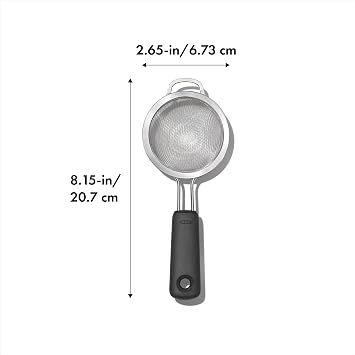 OXO Good Grips 3-Inch Mini Strainer, Multicolor