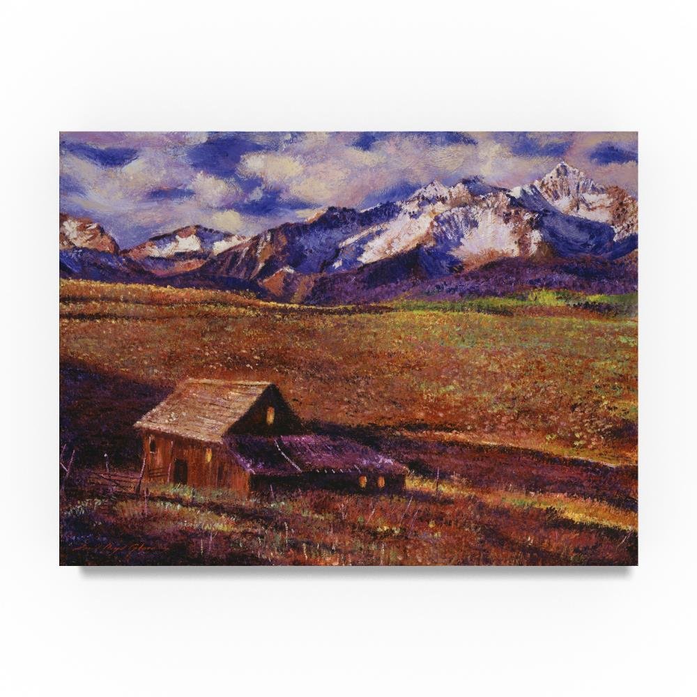 Foothill Ranch by David Lloyd Glover, 14x19-Inch Canvas Wall Art