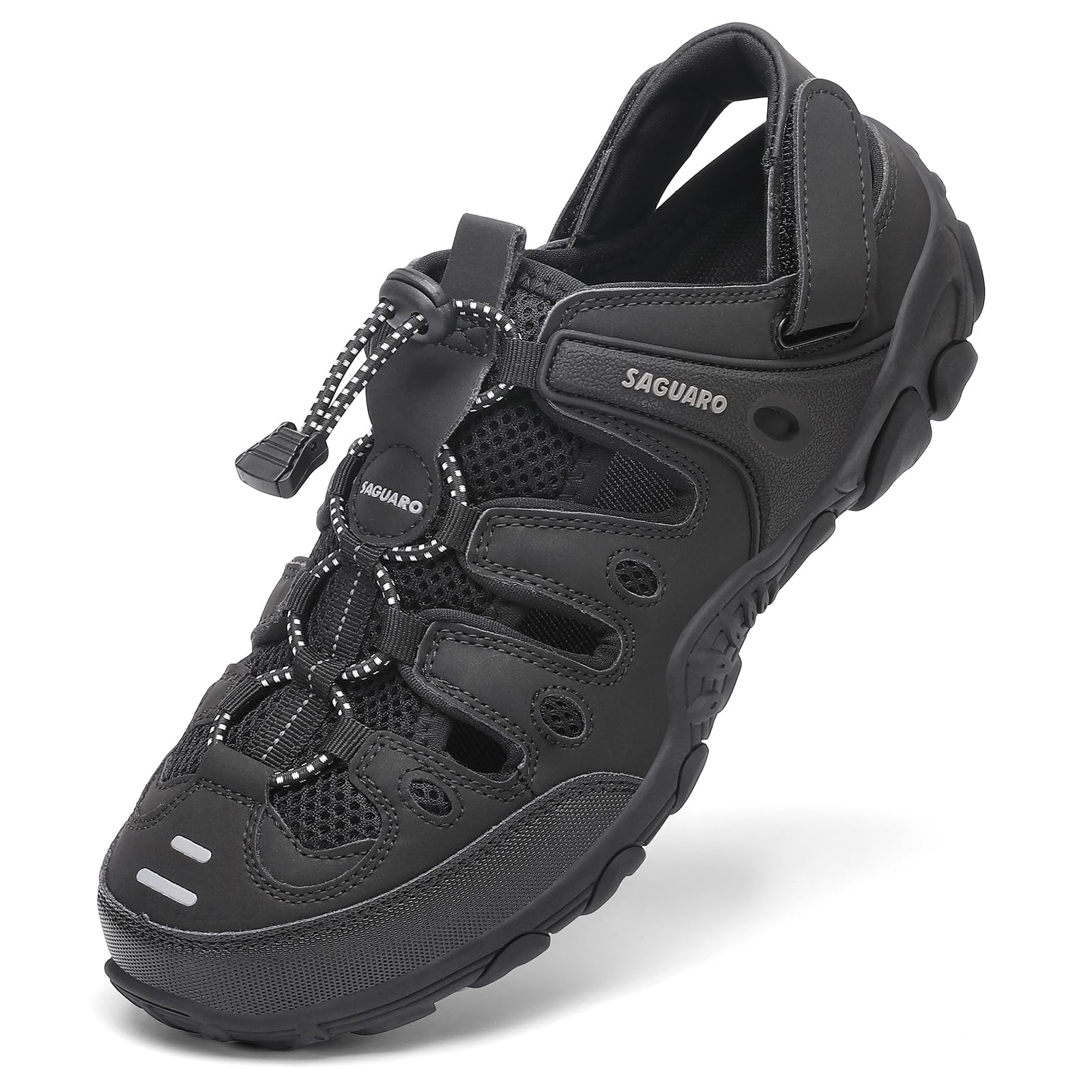 SAGUARO Damen Sandalen Rutschfest Atmungsaktiv Outdoor Sport Trekking & Wandersandalen, 36-42 EU