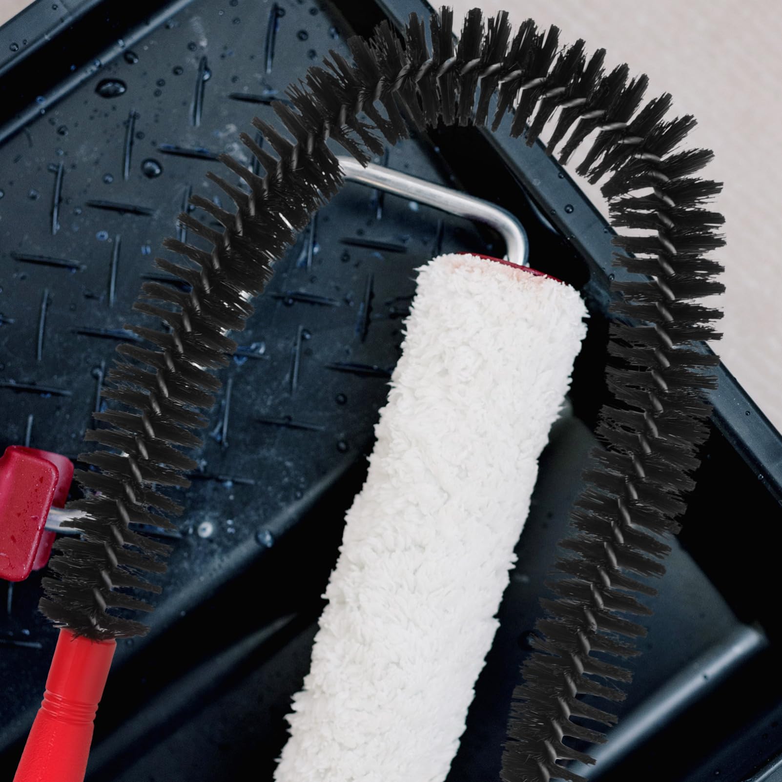 SOLUSTRE 5stücke Flexibler Reinigungsbürste Für Flaschen Und Rohre Vielseitige Putzbürste Für Kühlschränke Waschmaschinen Vasen Und Auto-motoren Langer Griff Für Komfortables