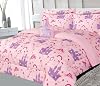 Kids Comforter Reversible Complete Bedding Set Girls Boys Toodler Patterned Twin Full Comforter Sheets Set Pillow Sham and Decorative PillowSham Princess Palace Castle, Full