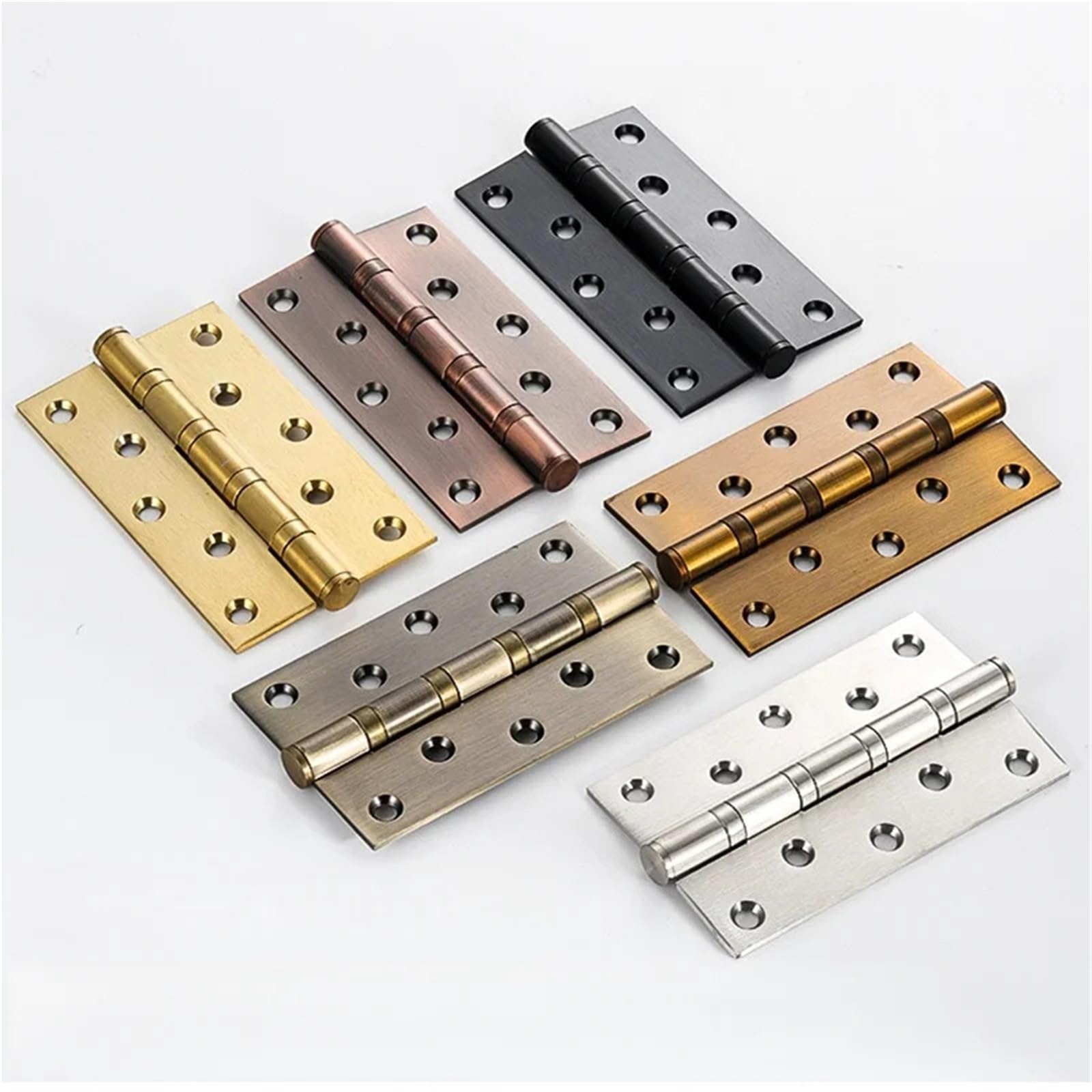 Charnières de porte roulements à billes acier inoxydable 3mm pour quincaillerie maison