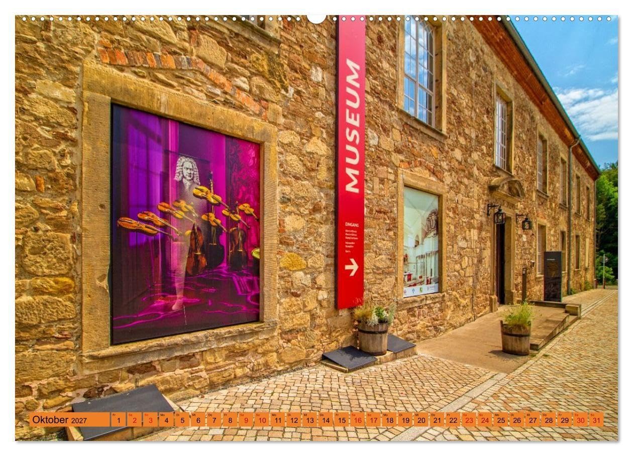 Michaelstein - Kloster mit Klang (hochwertiger Premium Wandkalender 2027 DIN A2 quer), Kunstdruck in Hochglanz: Architektur, Fischzucht, Gärten und ... Michaelstein fasziniert (CALVENDO Orte)