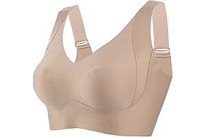 Xcutting Women's Lightly Lined Wirefree Bras for Women Full Coverage