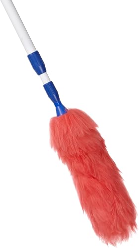 Impact 3106 White Extended Twist and Lock Lambswool Duster (Case of 12)