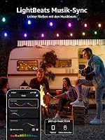 Lepro ZB1 WiFi LED Fényfüzér 15m RGB Meleg Fehér Okos Izzók Alexa Google 10