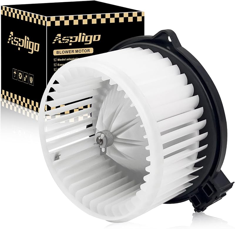 Motor do ventilador do ar-condicionado e aquecedor Aspligo BM206002.A para Subaru, Cadillac, Lexus e Toyota – 1 unidade